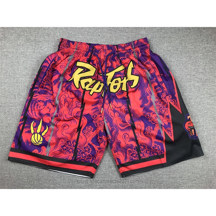 Pantalone Toronto Raptors Special Year Of The Tiger Rojo